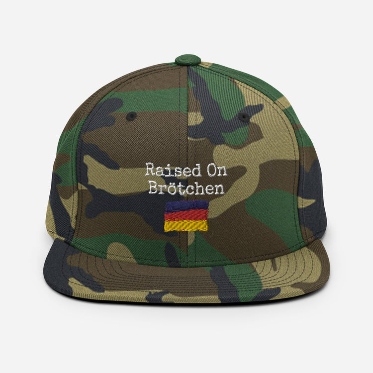 Snapback Brötchen Germany National Banner Nationalism Patriotic Patriotism Nationalistic