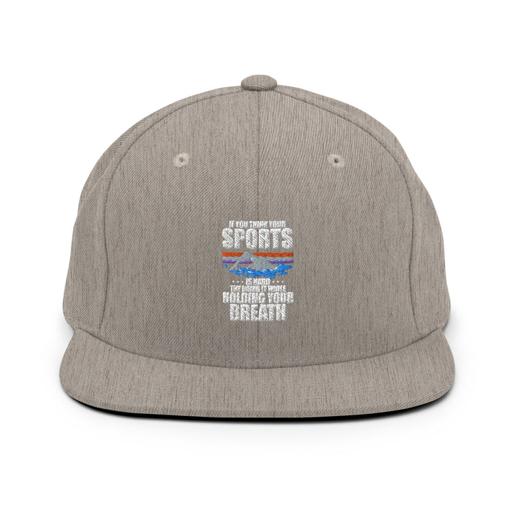 Snapback Hat Hilarious Laughter Sarcasm Ridicule Humor Sarcastic Funny Humorous Humors Derision Chuckle