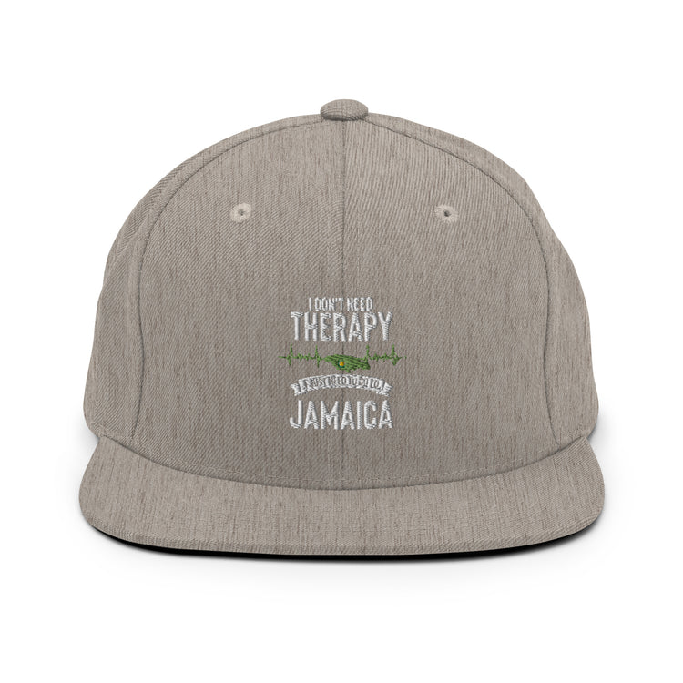 Snapback Hat Novelty Jamaica Heartbeat Leisure Lover Getaway Jamaican Break National Banner Devotee