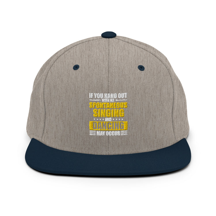 Snapback Hat Hilarious Dramaturgy Performers Drama Operatic Shows Humorous Playhouse Auditorium Melodramatic Fan