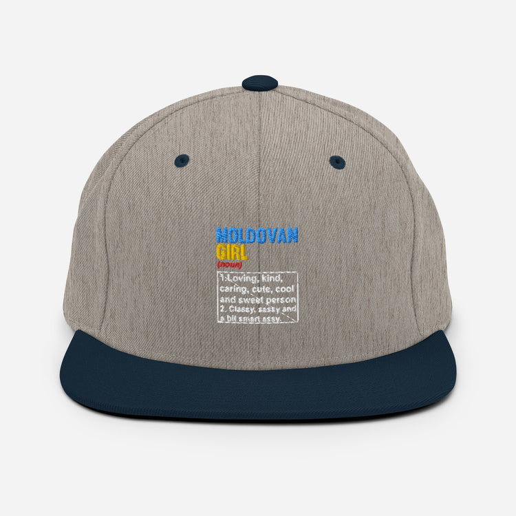 Snapback Hat  Hilarious Moldovian Nationalistic Nationalism Enthusiast Novelty Patriotic Patriotism Chauvinism