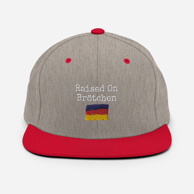 Snapback Brötchen Germany National Banner Nationalism Patriotic Patriotism Nationalistic