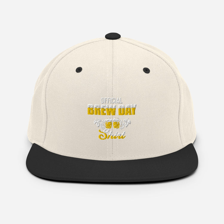 Snapback Hat Humorous Homebrewing Barleys Ale Malt Beverages Hilarious Alcoholic Drinks Brewery Brewpub Lover