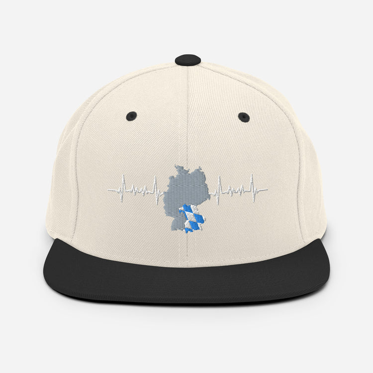 Snapback Hat Monk's Largest Capital Germany Devotee Nationalistic Patriotic Patriotism Lover