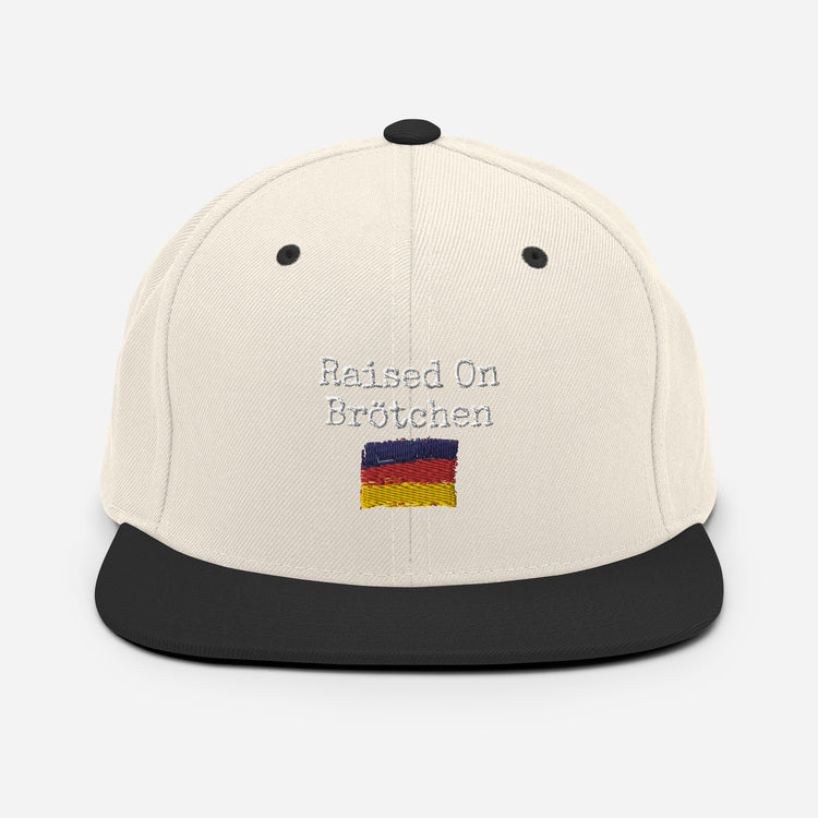 Snapback Brötchen Germany National Banner Nationalism Patriotic Patriotism Nationalistic