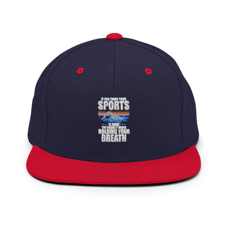 Snapback Hat Hilarious Laughter Sarcasm Ridicule Humor Sarcastic Funny Humorous Humors Derision Chuckle