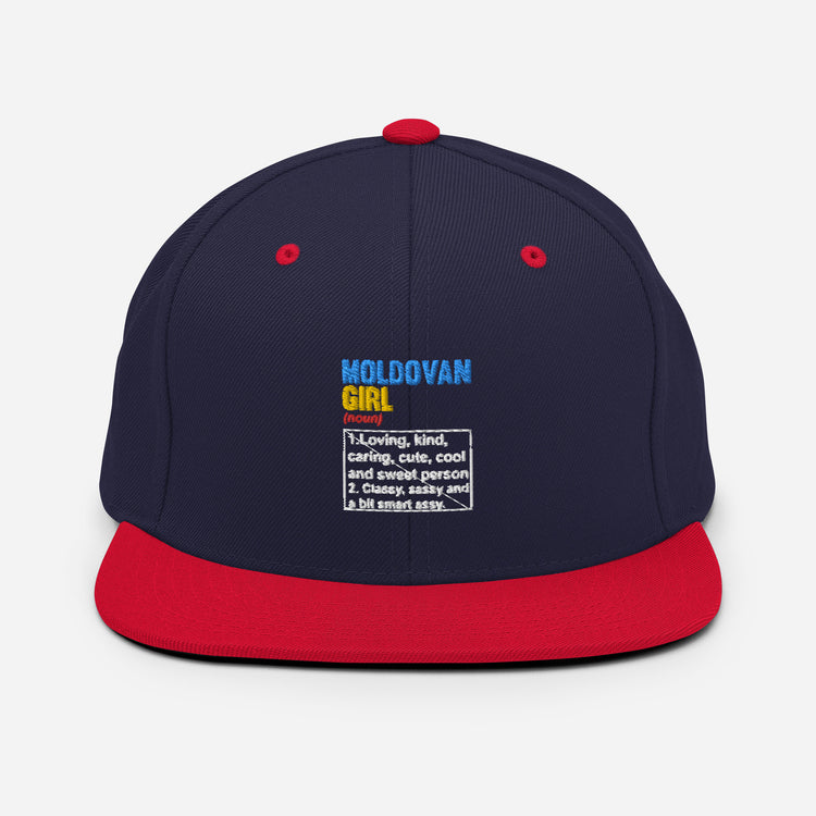 Snapback Hat  Hilarious Moldovian Nationalistic Nationalism Enthusiast Novelty Patriotic Patriotism Chauvinism