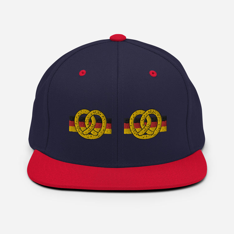 Snapback Hat Pretzel Sausage Fest Nationalism Parties Patriotism Patriotic Nationalistic