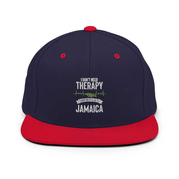 Snapback Hat Novelty Jamaica Heartbeat Leisure Lover Getaway Jamaican Break National Banner Devotee