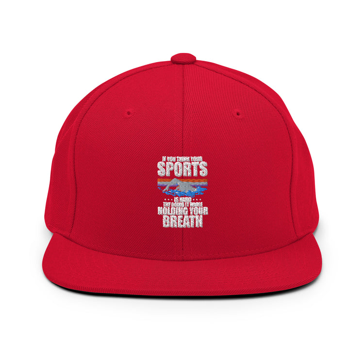 Snapback Hat Hilarious Laughter Sarcasm Ridicule Humor Sarcastic Funny Humorous Humors Derision Chuckle