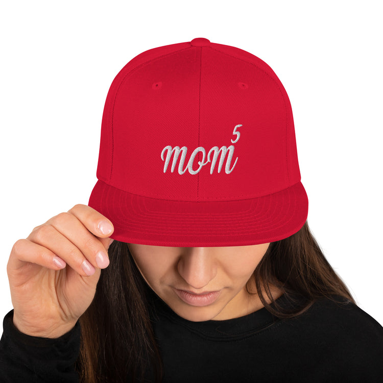 Snapback Hat Hilarious Mother's Day Parenting Raising Childs Humorous Parental Nurturing Children Maternal Fan