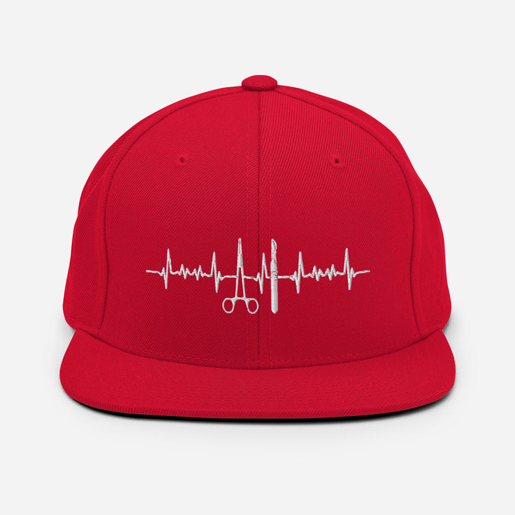 Snapback Hat  Surgery Medical Doctor Physician Internist Fan Humorous Internal Medicine Medic Oncologist Lover