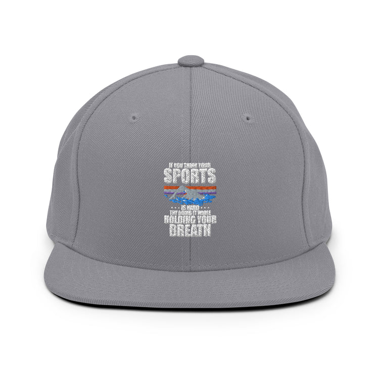 Snapback Hat Hilarious Laughter Sarcasm Ridicule Humor Sarcastic Funny Humorous Humors Derision Chuckle