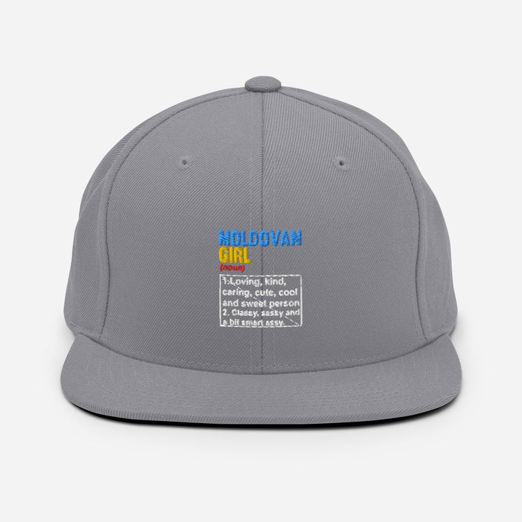 Snapback Hat  Hilarious Moldovian Nationalistic Nationalism Enthusiast Novelty Patriotic Patriotism Chauvinism