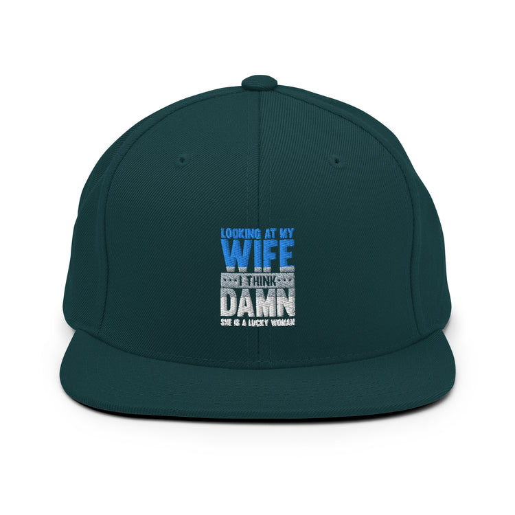 Snapback Hat Humorous Fathers Day Sarcastic Humor Party Joke Granddad Grandpa Family Day Husband Papa Sarcasm