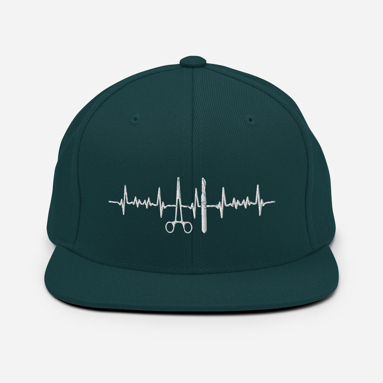 Snapback Hat  Surgery Medical Doctor Physician Internist Fan Humorous Internal Medicine Medic Oncologist Lover