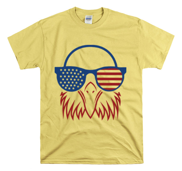 Shirt Funny Cute Patriotic Eagle American Flag 4th Of July Freedom National  Pride T-Shirt Gift Unisex Heavy Cotton Tee