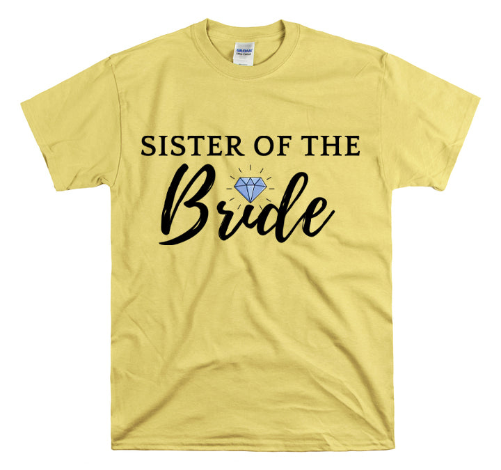 Shirt Funny Supportive Sibling Of Fiancée Bachelorette Bridal Bridesmaid Engagement T-Shirt Unisex Heavy Cotton Tee