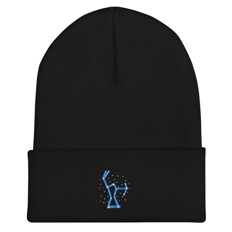 Cuffed Beanie Hilarious Astrology Constellations Astrophysics Horoscope Humorous Stargazing