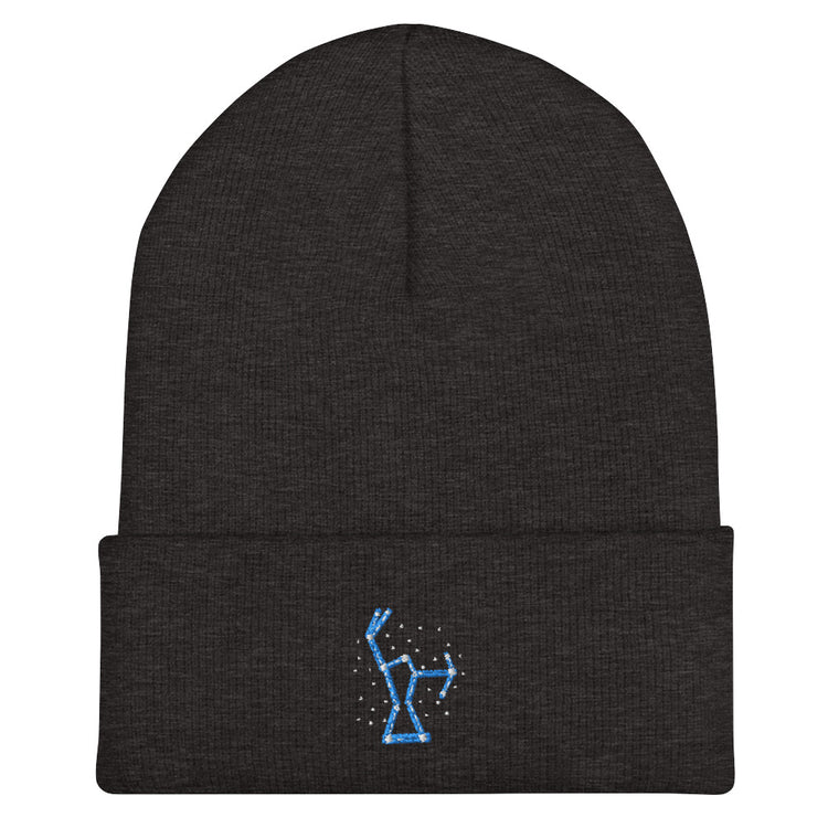 Cuffed Beanie Hilarious Astrology Constellations Astrophysics Horoscope Humorous Stargazing