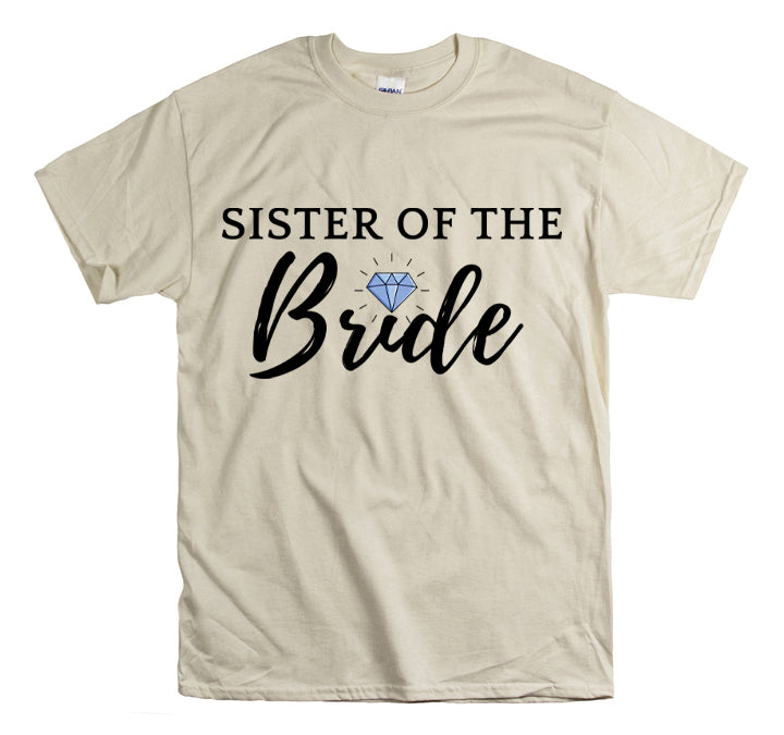 Shirt Funny Supportive Sibling Of Fiancée Bachelorette Bridal Bridesmaid Engagement T-Shirt Unisex Heavy Cotton Tee