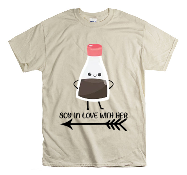 Shirt Funny Soy Lover Sarcastic Introvert Flirty Vegan Trendy Quirky Playful Hipster T-Shirt Unisex Heavy Cotton Tee