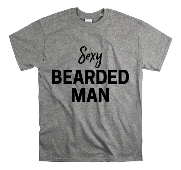 Shirt Funny Taken By The Sexy Bearded Mr And Mrs Wedding Couple Matching Marriage Humor T-Shirt Unisex Heavy Cotton Tee