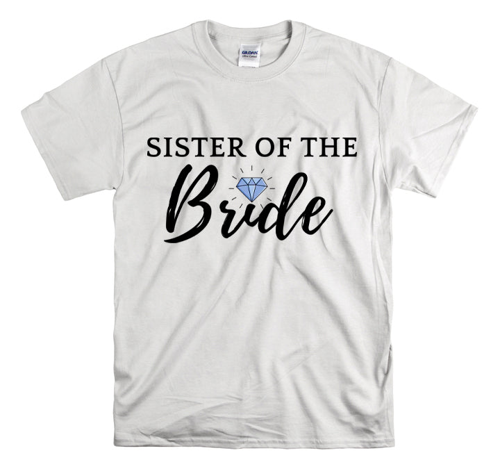 Shirt Funny Supportive Sibling Of Fiancée Bachelorette Bridal Bridesmaid Engagement T-Shirt Unisex Heavy Cotton Tee