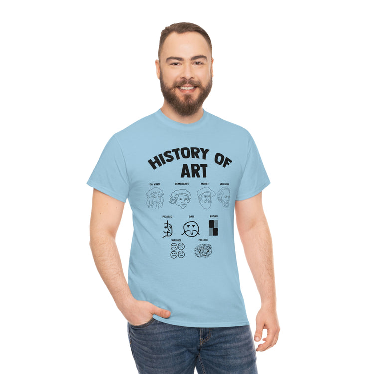 Novelty Arts Subject Instructor Professor Trainor Painter Hilarious Skill Imagination Creativity Illustrator Unisex Heavy Cotton Tee