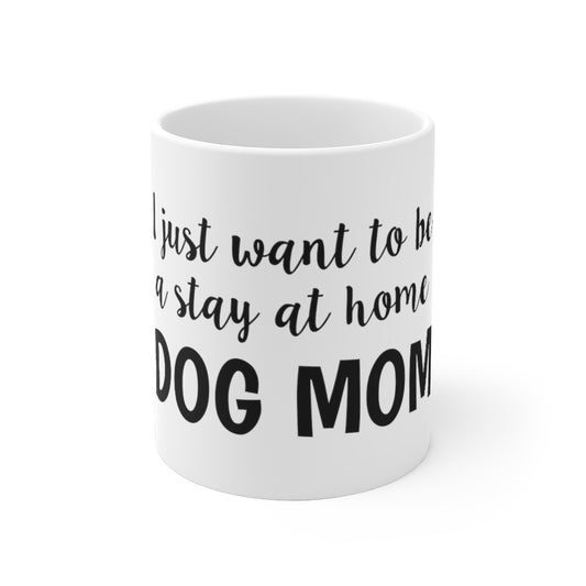 White Ceramic Mug  Funny Love Dog Mothers Sarcastic Saying Mom Doggos  Hilarious Doggies Momma Enthusiast Home