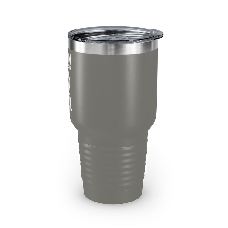 30oz Tumbler Stainless Steel Colors Hilarious People Preferring Quietness Loners Expression Pun Humorous Introverts