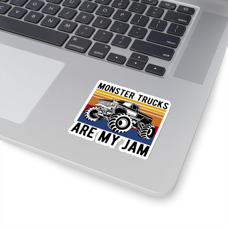 Sticker Decal  Hilarious Driving Trucks Quadricycle Riding Enthusiast Pun Hilarious Trucks Stickers For Laptop Car