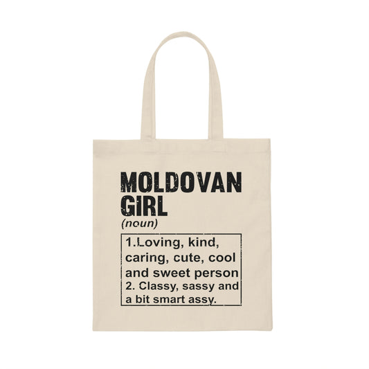 Hilarious Moldovian Nationalistic Nationalism Enthusiast Novelty Patriotic Patriotism Chauvinism Devotee Canvas Tote Bag