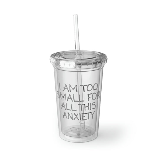 16oz Plastic Cup Hilarious Impassive Introverted  Sarcastic Statements Humorous Distant Introverts  Line