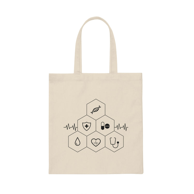 Humorous Pharmacist Pharmacology Medicine Technologist Novelty Pharma Assistant Pharmaceutical Enthusiast Canvas Tote Bag