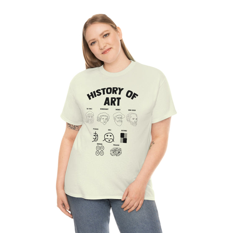 Novelty Arts Subject Instructor Professor Trainor Painter Hilarious Skill Imagination Creativity Illustrator Unisex Heavy Cotton Tee