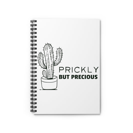 Spiral Notebook  Funny Prideful Sarcastic Introverts Saying Girl Cactus Humorous Introverted