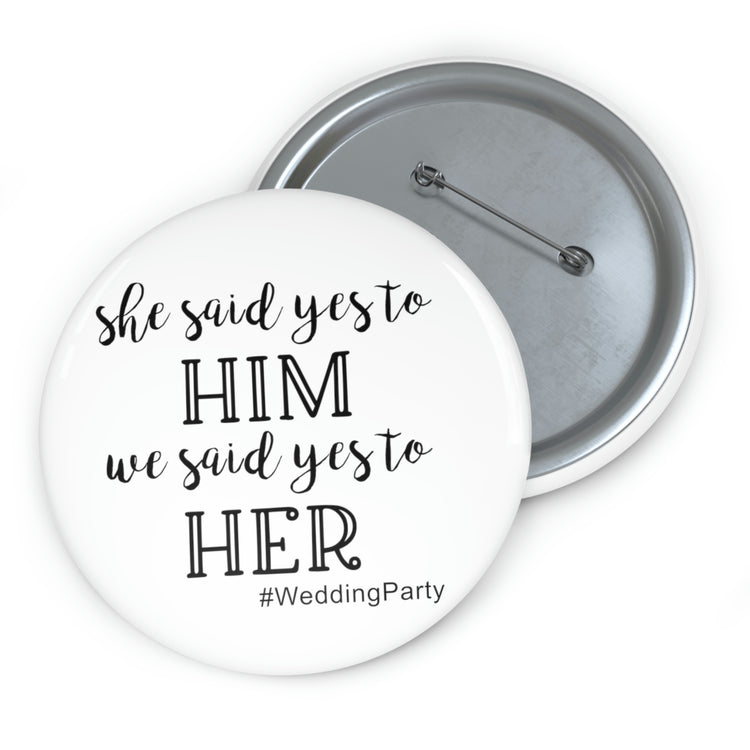 Funny Pinback Button Pin Badge Groom Party Wedding Bachelors Weddings Man SayGrooms Bridal Engagement Fianceing