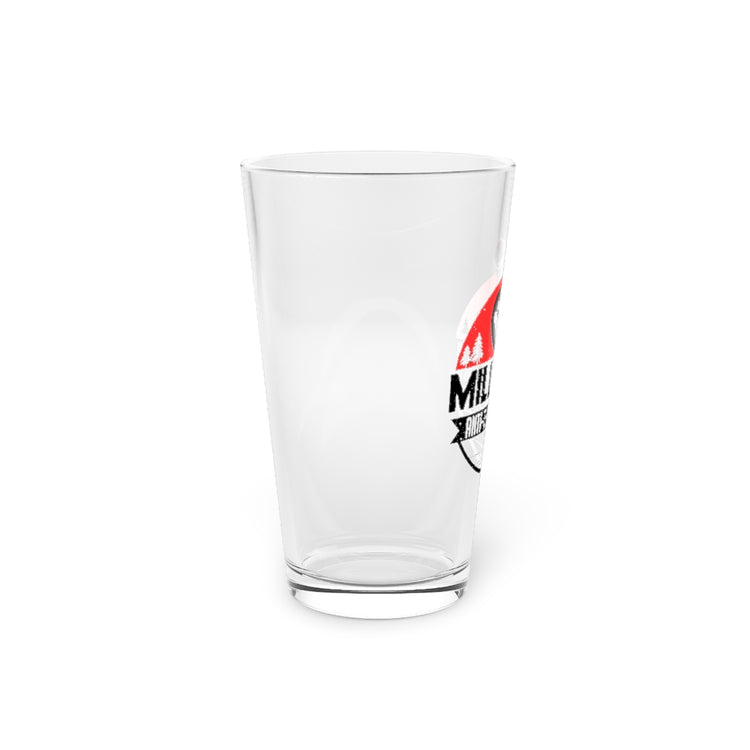 Beer Glass Pint 16oz Hilarious Millenial Anti Theft Chiliastic Device Generation Chiliadal
