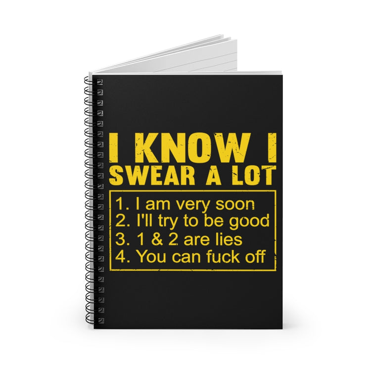 Spiral Notebook  Hilarious Sarcasm Humor Sarcastic Laughter Ridicule Introvert Hilarious