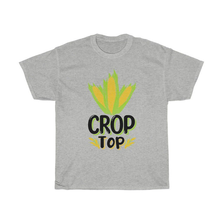 Novelty Crop Top Comical Agriculturing Sayings Horticulture Hilarious