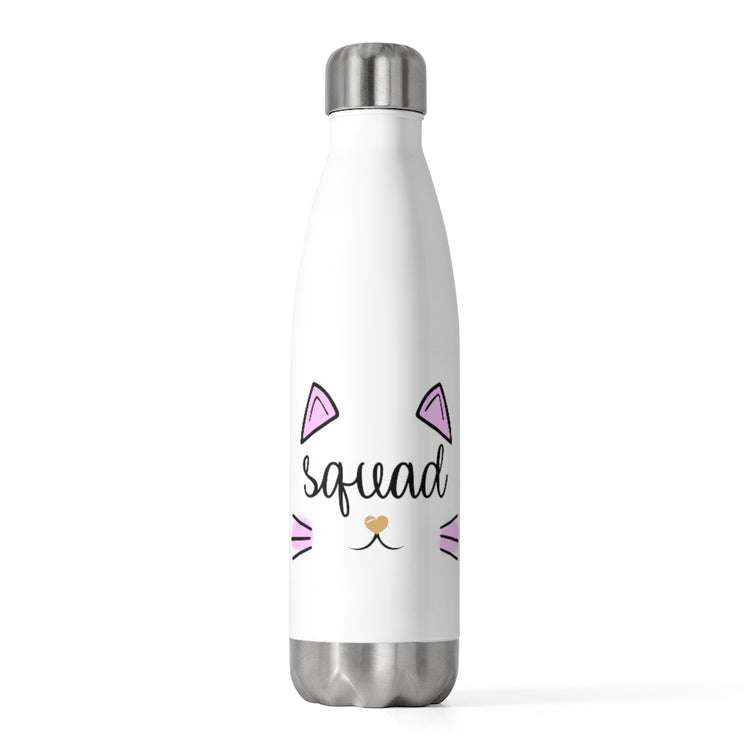 20oz Insulated Bottle  Squad Cat Bachelorette Team Bride