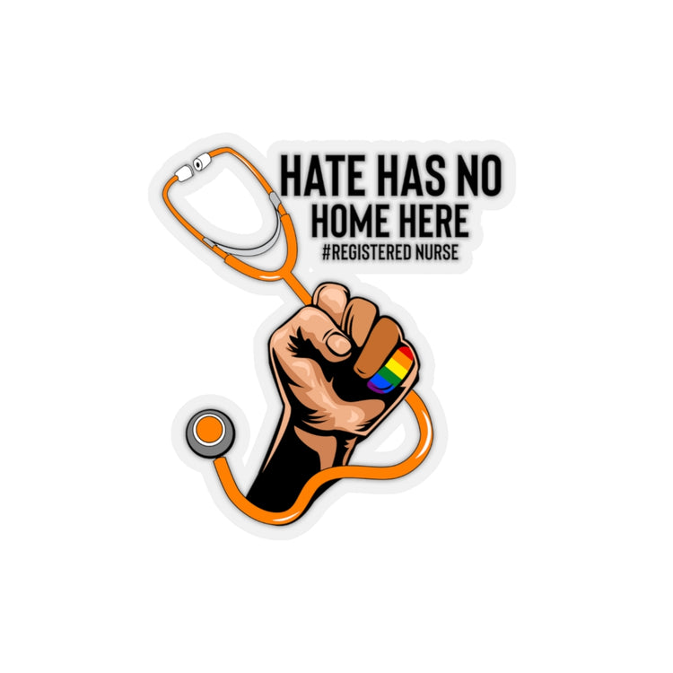 Sticker Decal Hilarious Registered Nurse Physician Practitioner Bisexual Humorous Medical Stickers For Laptop Car