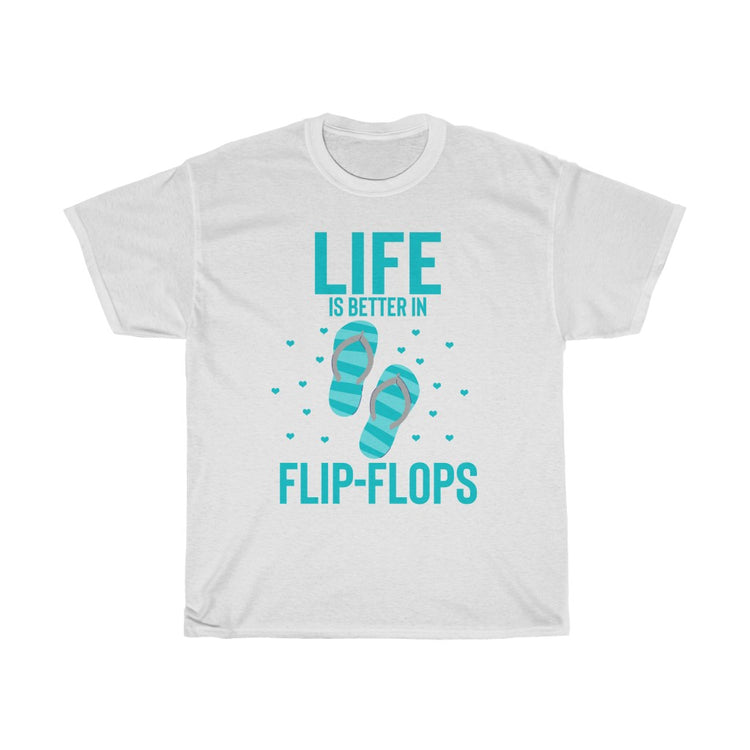 Hilarious Summertime Slippers Footwear Leisure Enthusiast Humorous Summery