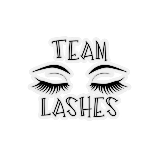 Sticker Decal Team Staches Team Lashes Gender Reveal Stickers For Laptop Car