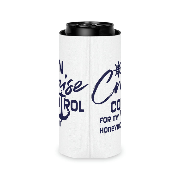 Beer Can Cooler Sleeve Funny Bridal Celebrations Vacation Bridal Women Men Groom Fun Bridesmaids Graphic Wedding