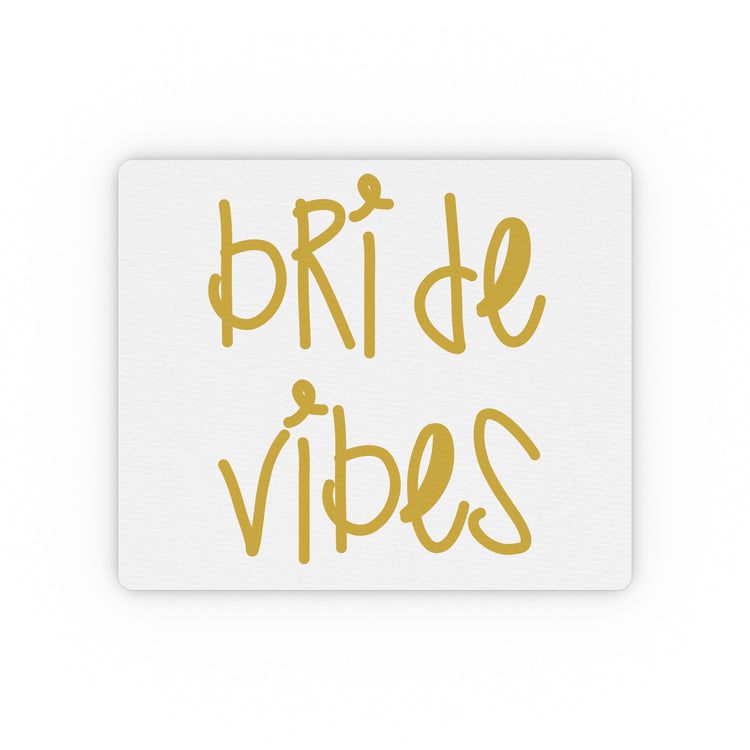 Bride Vibes Bachelorette Party Bridal Shower Gift Rectangular Mouse Pad