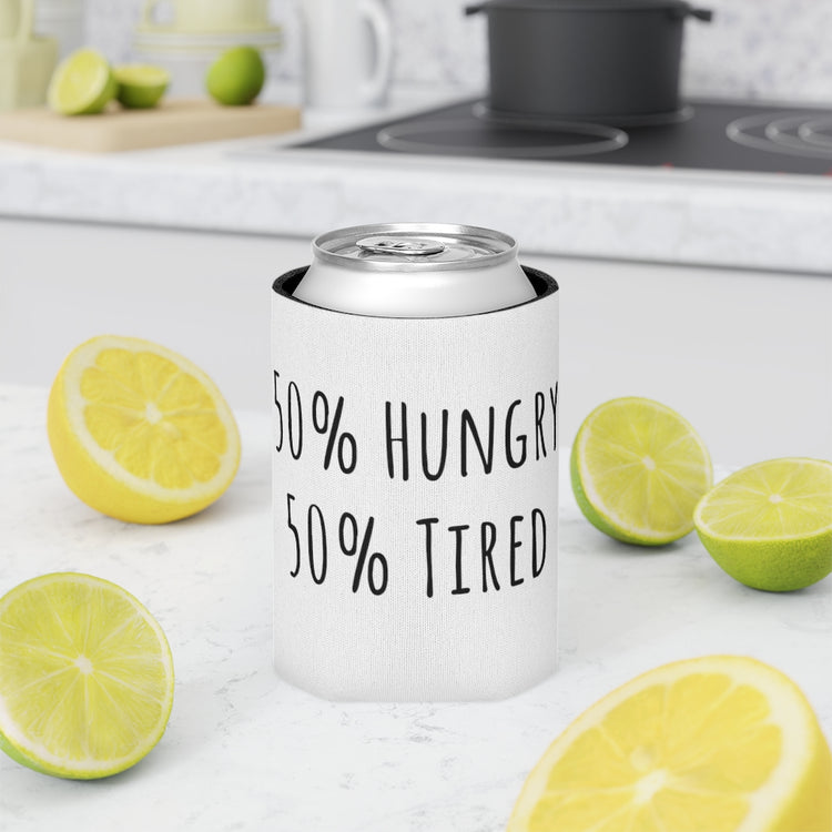 Beer Can Cooler Sleeve Hilarious Starving Awkward Introverts Funny Saying Tired Humorous Exhausted Introverted Statements Gags