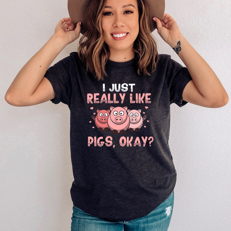Novelty Hogs Boar Porker Oinker Enthusiast Lover Devotee Hilarious Piglets