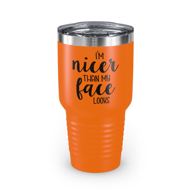 30oz Tumbler Stainless Steel Colors  Humorous Sassiest Introverts Mocking Statements Puns Line Hilarious Awkwardly